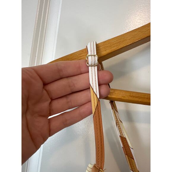 Anthropologie NWT Faithfull Gabriela One-Piece Swimsuit Sassari Print Size 8 - Picture 10 of 10